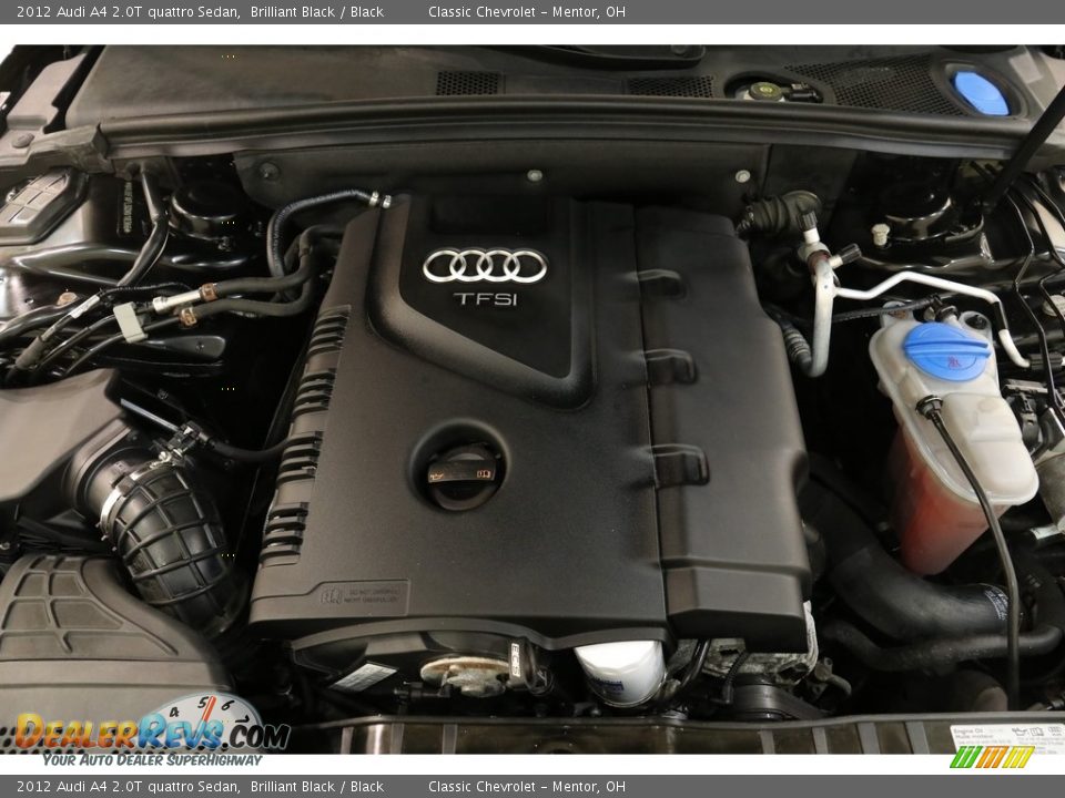 2012 Audi A4 2.0T quattro Sedan Brilliant Black / Black Photo #20