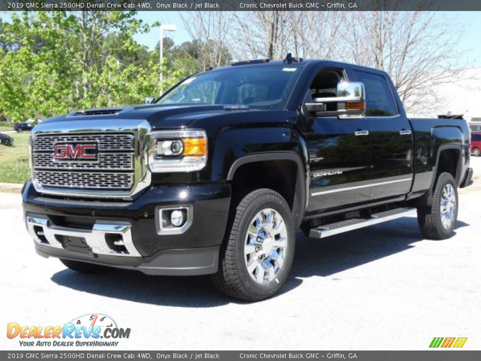 2019 GMC Sierra 2500HD Denali Crew Cab 4WD Onyx Black / Jet Black Photo #5