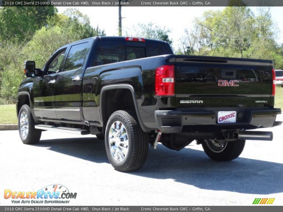 2019 GMC Sierra 2500HD Denali Crew Cab 4WD Onyx Black / Jet Black Photo #6