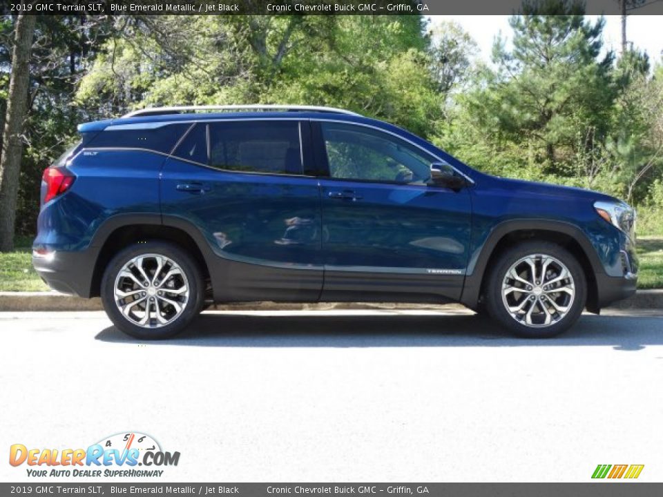 Blue Emerald Metallic 2019 GMC Terrain SLT Photo #2