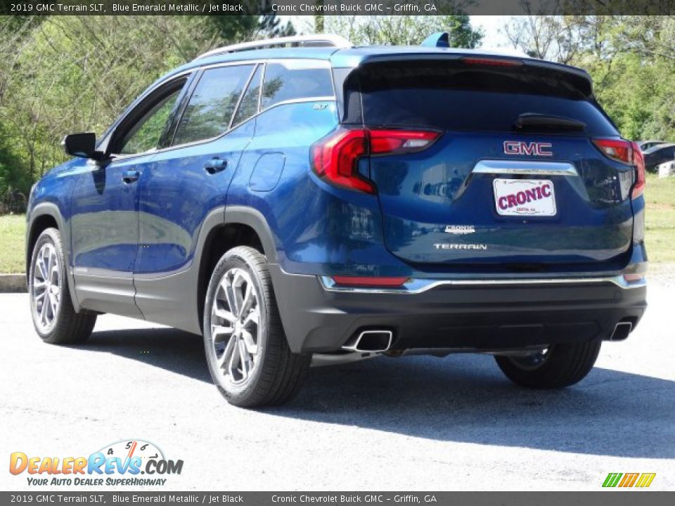 2019 GMC Terrain SLT Blue Emerald Metallic / Jet Black Photo #7