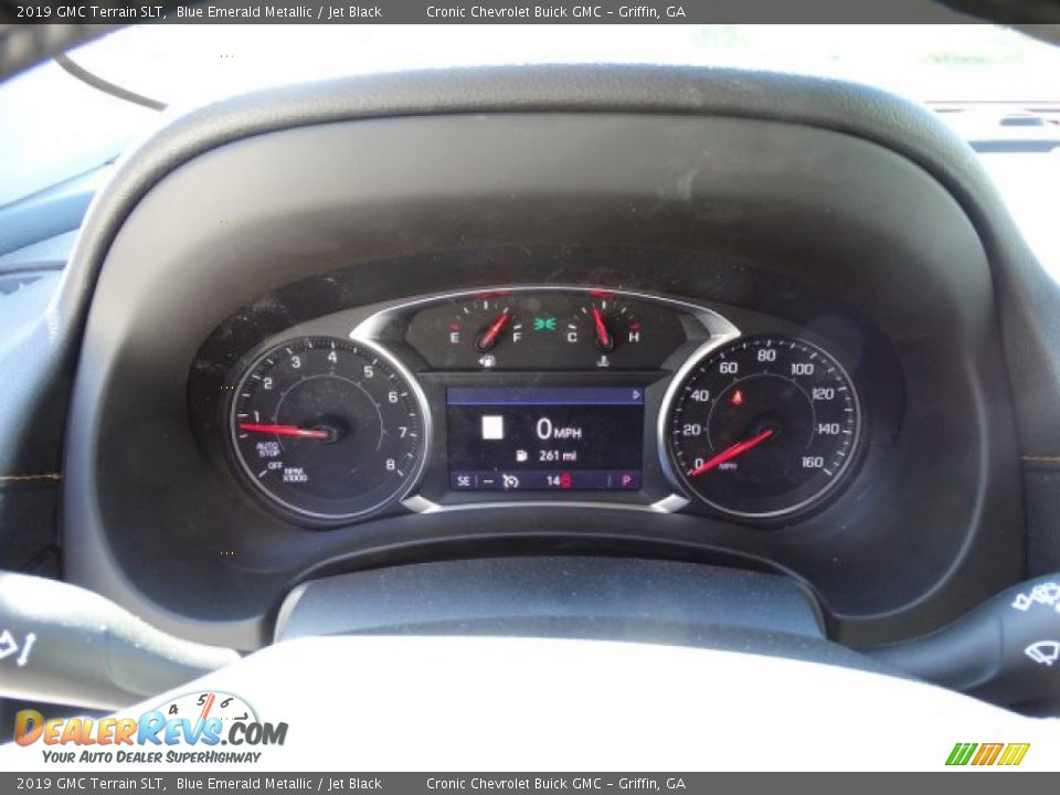 2019 GMC Terrain SLT Blue Emerald Metallic / Jet Black Photo #18
