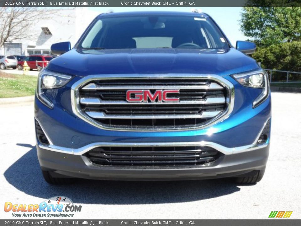 2019 GMC Terrain SLT Blue Emerald Metallic / Jet Black Photo #23