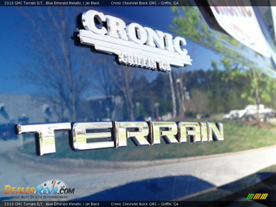 2019 GMC Terrain SLT Blue Emerald Metallic / Jet Black Photo #27