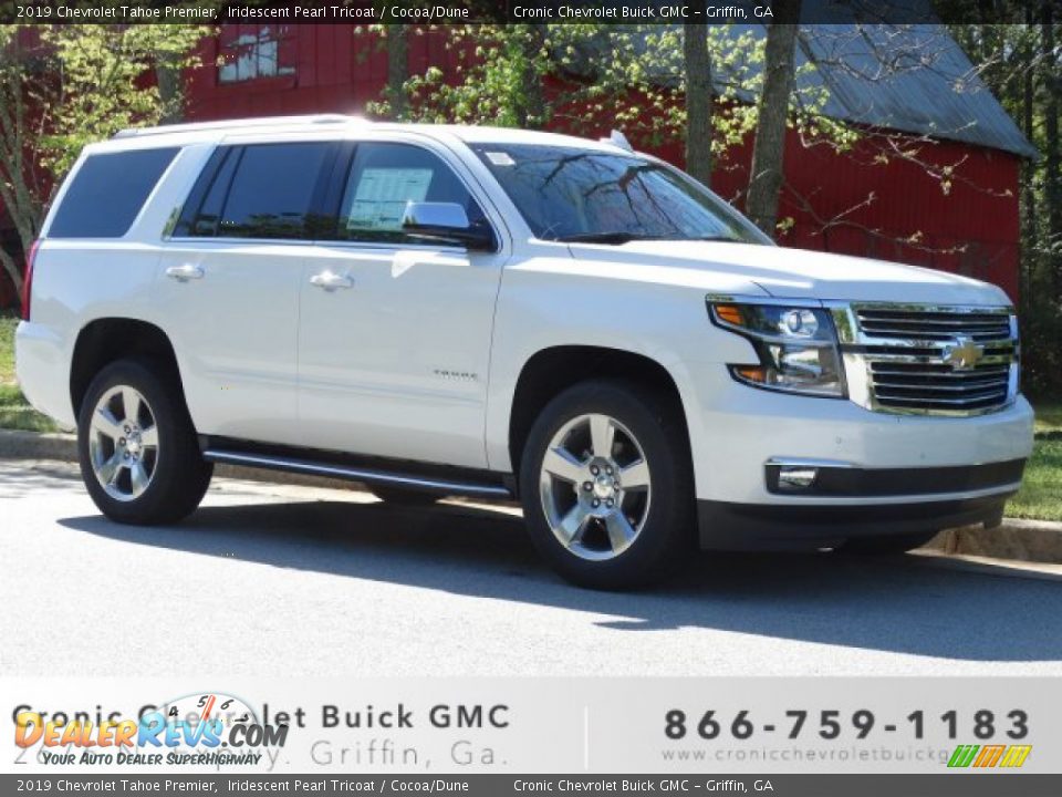 2019 Chevrolet Tahoe Premier Iridescent Pearl Tricoat / Cocoa/Dune Photo #1
