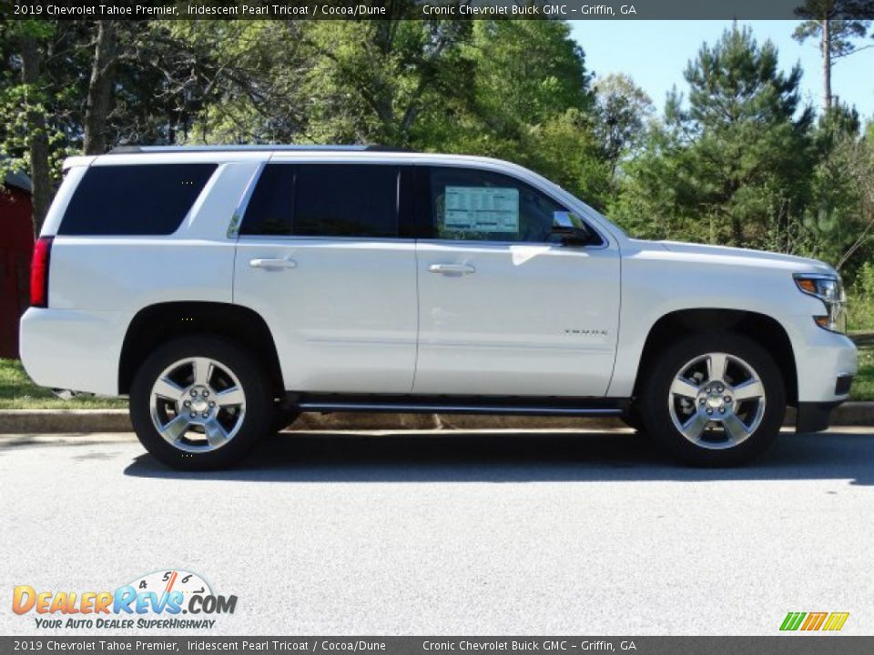 2019 Chevrolet Tahoe Premier Iridescent Pearl Tricoat / Cocoa/Dune Photo #2