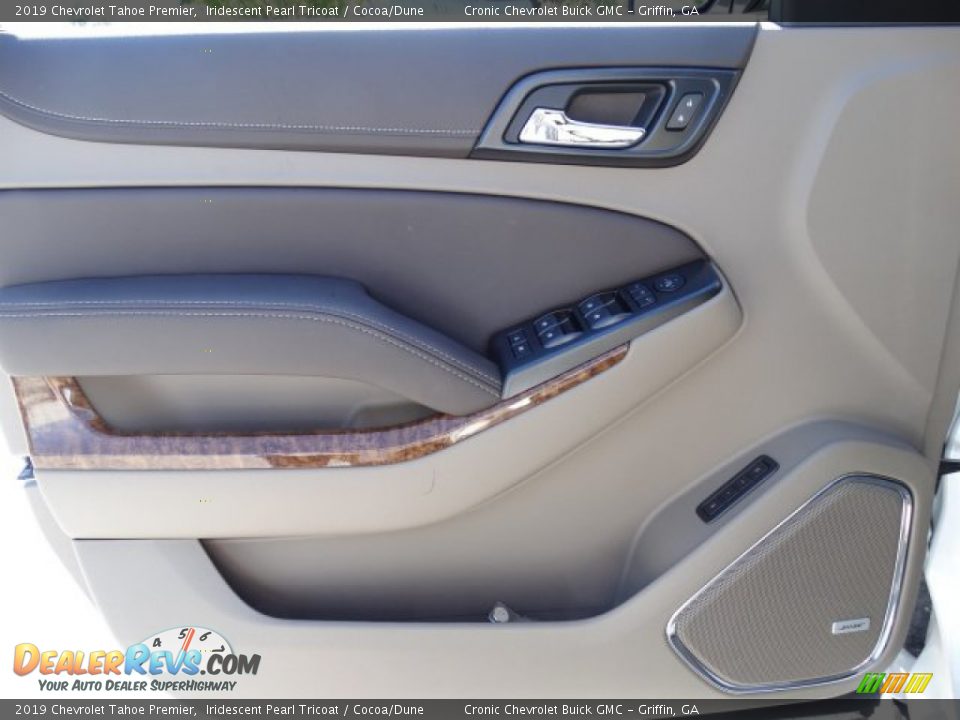 2019 Chevrolet Tahoe Premier Iridescent Pearl Tricoat / Cocoa/Dune Photo #12