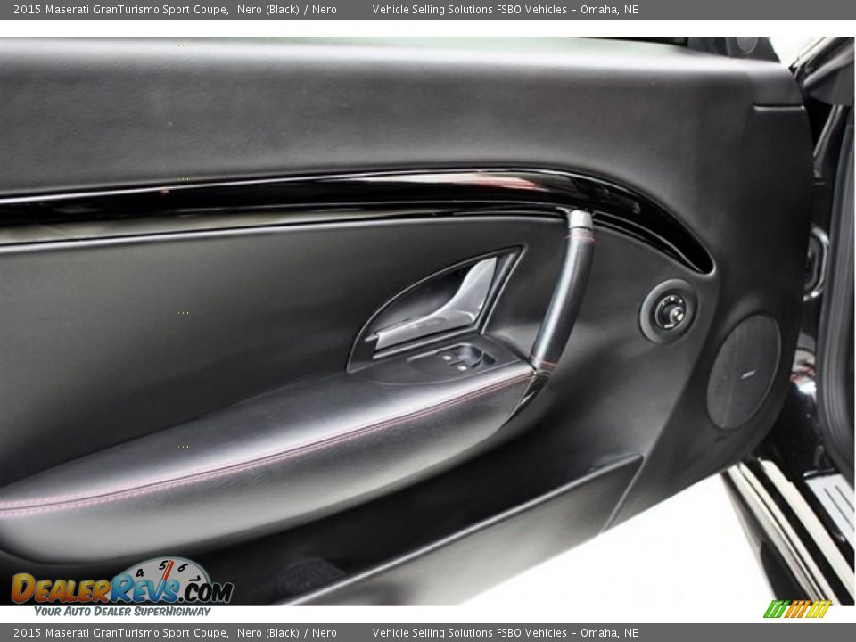 2015 Maserati GranTurismo Sport Coupe Nero (Black) / Nero Photo #3