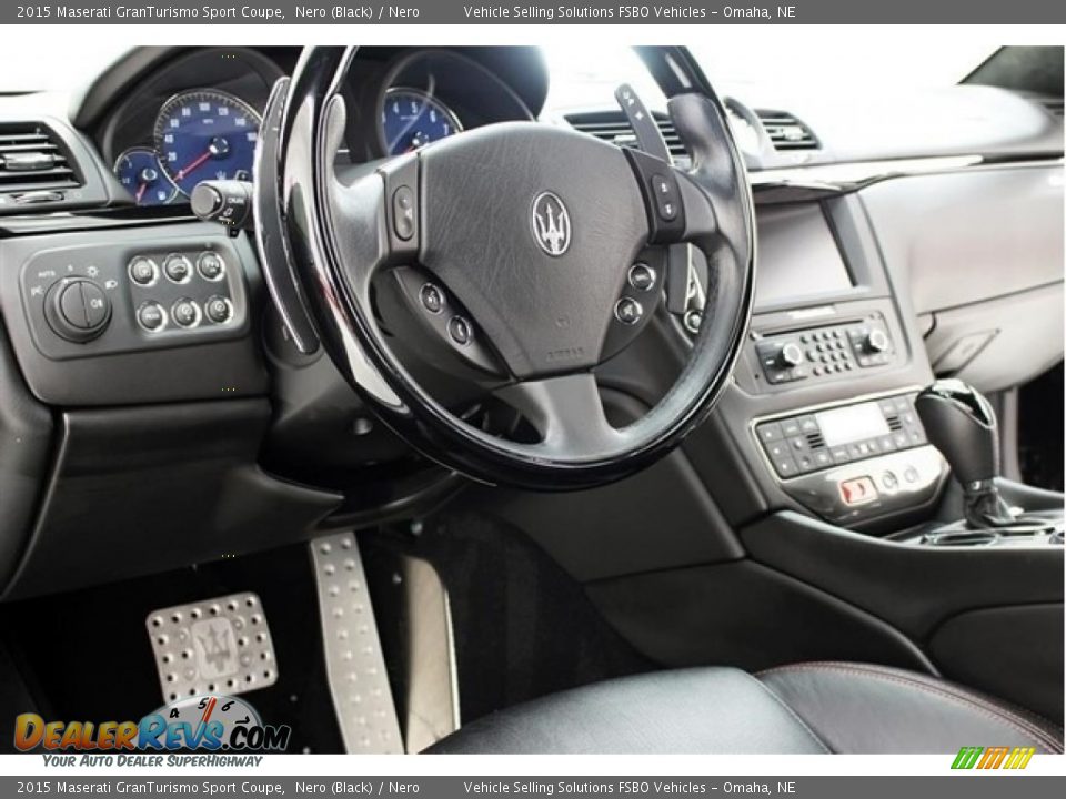 2015 Maserati GranTurismo Sport Coupe Steering Wheel Photo #4