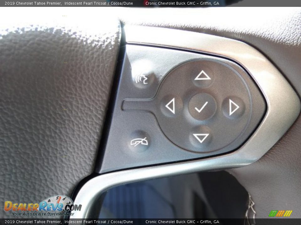 2019 Chevrolet Tahoe Premier Iridescent Pearl Tricoat / Cocoa/Dune Photo #19