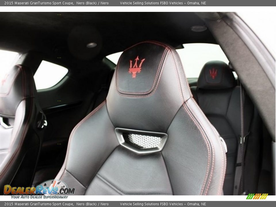 Front Seat of 2015 Maserati GranTurismo Sport Coupe Photo #9