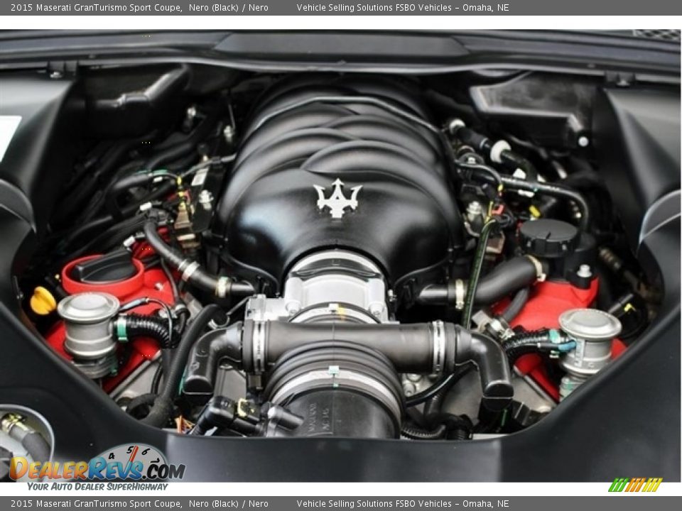 2015 Maserati GranTurismo Sport Coupe 4.7 Liter DOHC 32-Valve VVT V8 Engine Photo #10