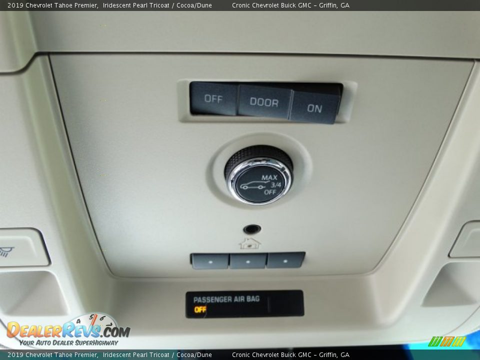 2019 Chevrolet Tahoe Premier Iridescent Pearl Tricoat / Cocoa/Dune Photo #23