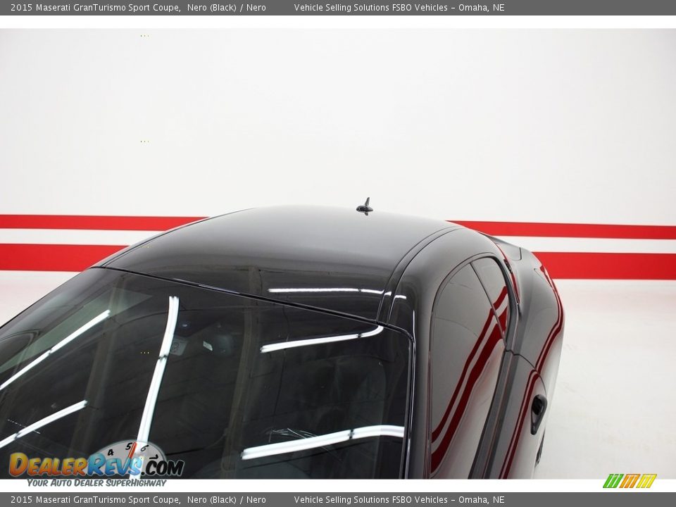 2015 Maserati GranTurismo Sport Coupe Nero (Black) / Nero Photo #16