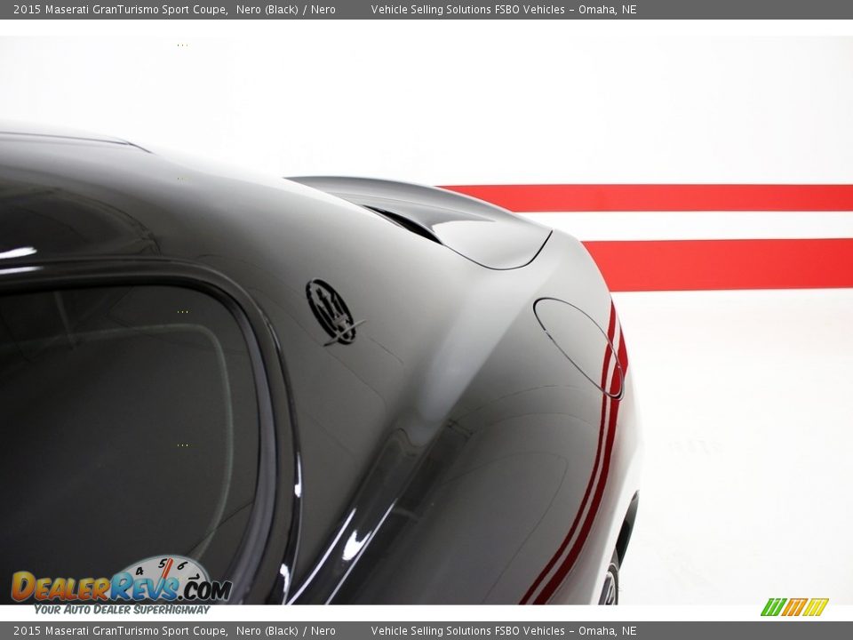 2015 Maserati GranTurismo Sport Coupe Nero (Black) / Nero Photo #17