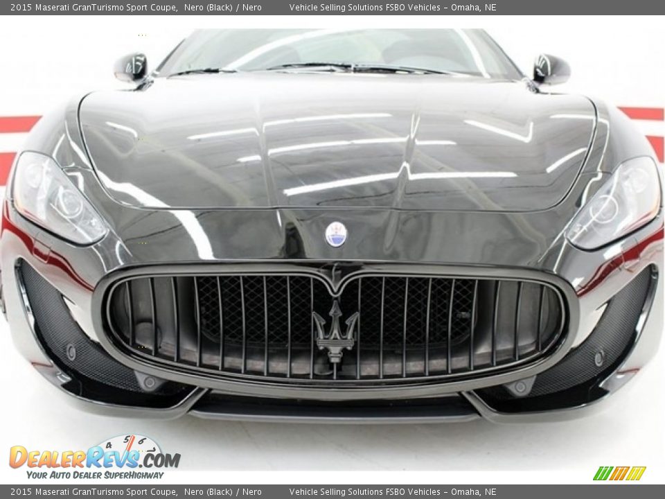 2015 Maserati GranTurismo Sport Coupe Nero (Black) / Nero Photo #20