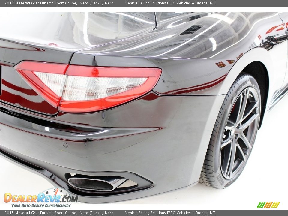 2015 Maserati GranTurismo Sport Coupe Nero (Black) / Nero Photo #21
