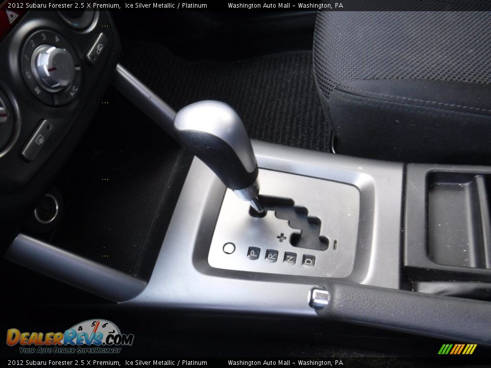 2012 Subaru Forester 2.5 X Premium Ice Silver Metallic / Platinum Photo #18