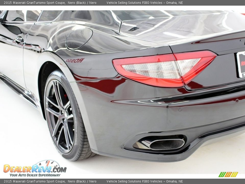 2015 Maserati GranTurismo Sport Coupe Nero (Black) / Nero Photo #22
