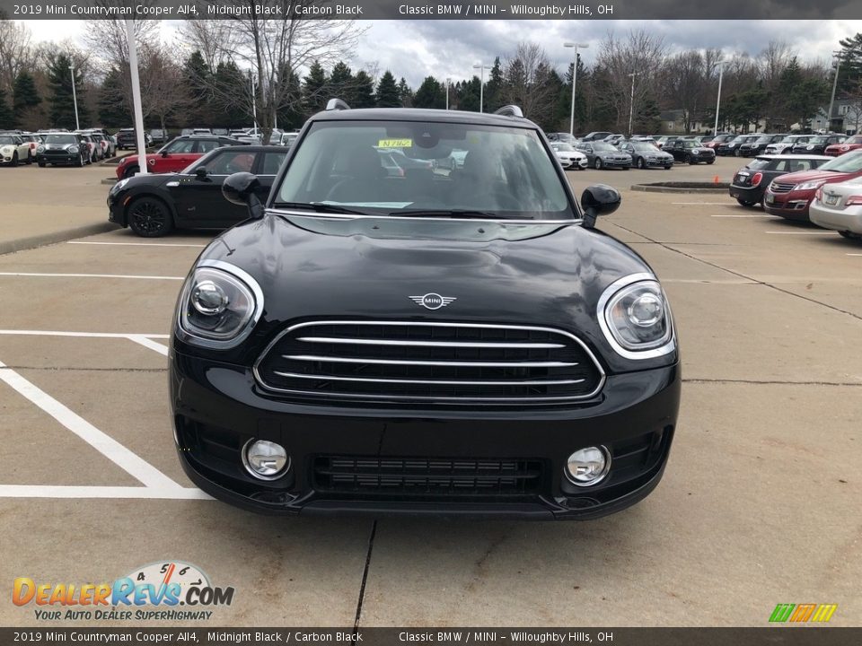 2019 Mini Countryman Cooper All4 Midnight Black / Carbon Black Photo #5