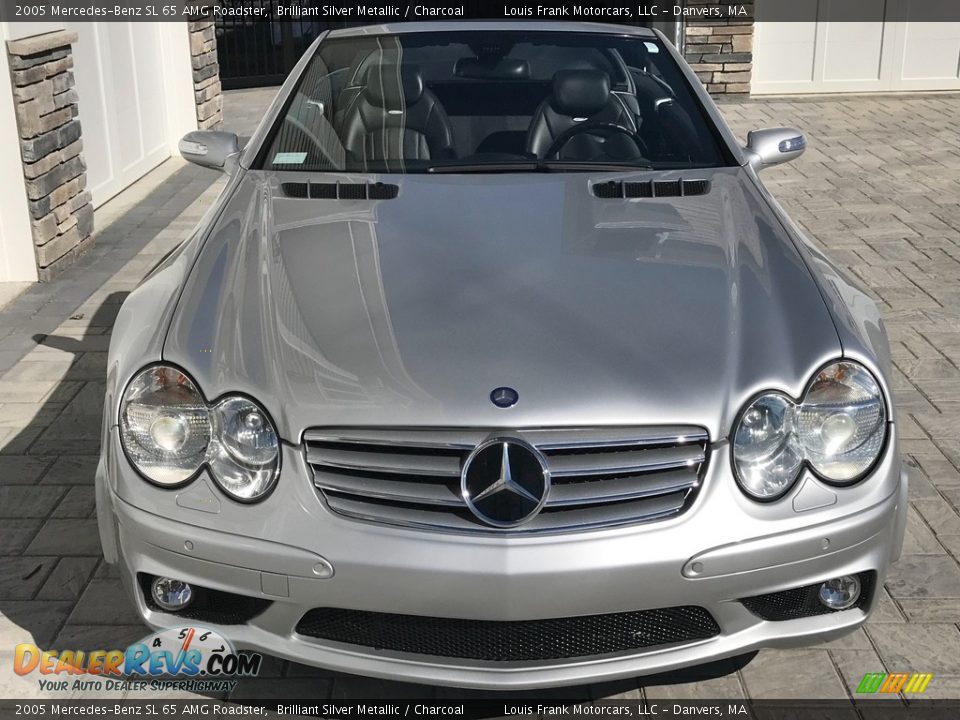 2005 Mercedes-Benz SL 65 AMG Roadster Brilliant Silver Metallic / Charcoal Photo #7