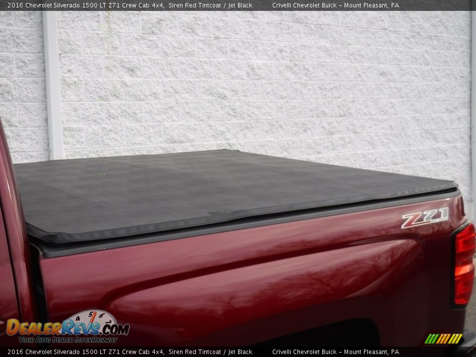 2016 Chevrolet Silverado 1500 LT Z71 Crew Cab 4x4 Siren Red Tintcoat / Jet Black Photo #4