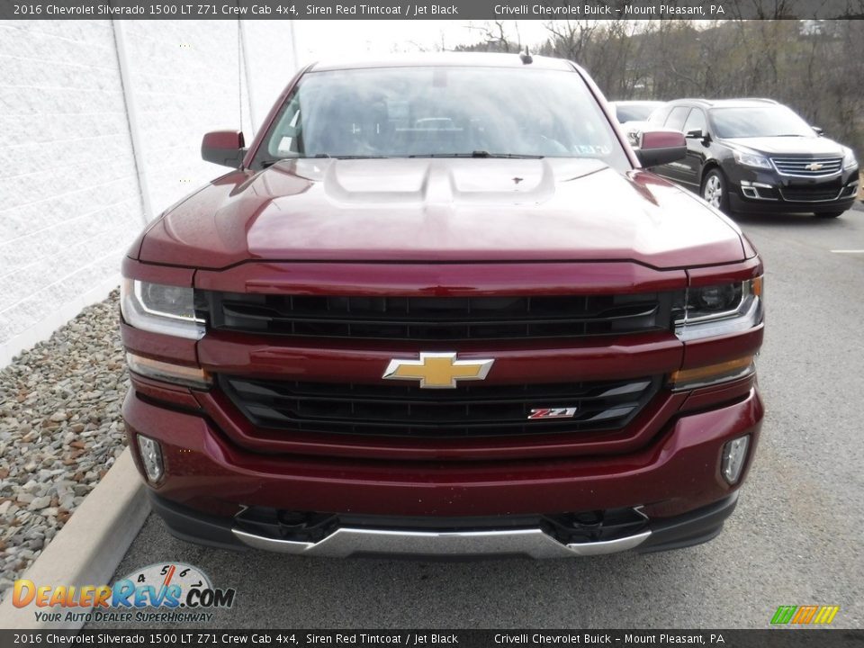 2016 Chevrolet Silverado 1500 LT Z71 Crew Cab 4x4 Siren Red Tintcoat / Jet Black Photo #6