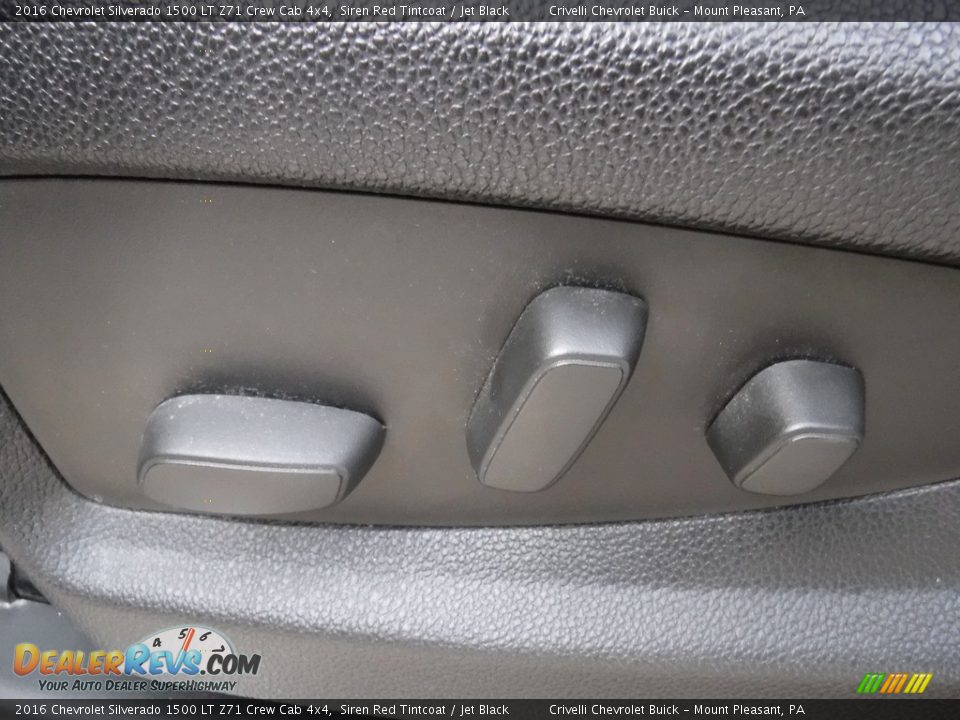 2016 Chevrolet Silverado 1500 LT Z71 Crew Cab 4x4 Siren Red Tintcoat / Jet Black Photo #19