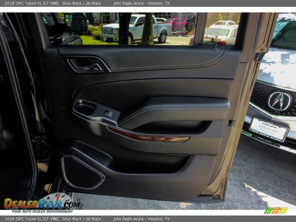 2018 GMC Yukon XL SLT 4WD Onyx Black / Jet Black Photo #23