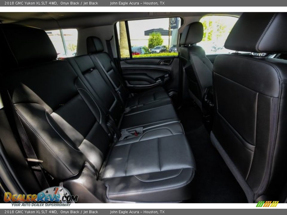 2018 GMC Yukon XL SLT 4WD Onyx Black / Jet Black Photo #24
