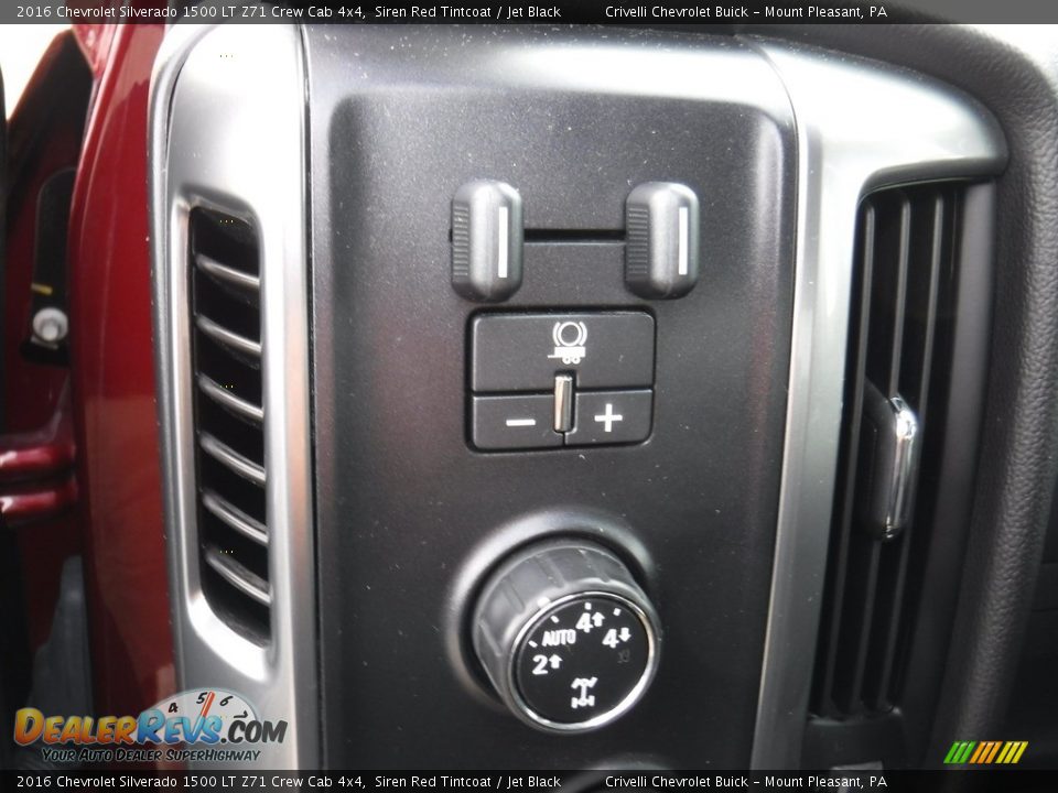 2016 Chevrolet Silverado 1500 LT Z71 Crew Cab 4x4 Siren Red Tintcoat / Jet Black Photo #21