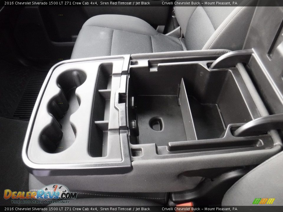 2016 Chevrolet Silverado 1500 LT Z71 Crew Cab 4x4 Siren Red Tintcoat / Jet Black Photo #23