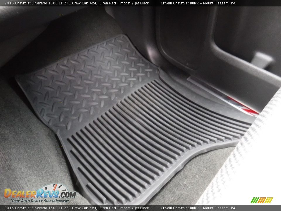 2016 Chevrolet Silverado 1500 LT Z71 Crew Cab 4x4 Siren Red Tintcoat / Jet Black Photo #28