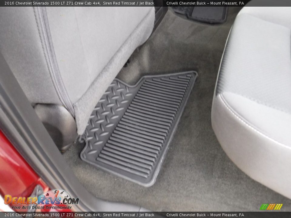 2016 Chevrolet Silverado 1500 LT Z71 Crew Cab 4x4 Siren Red Tintcoat / Jet Black Photo #31
