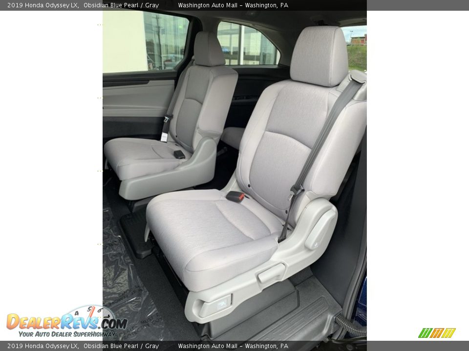 2019 Honda Odyssey LX Obsidian Blue Pearl / Gray Photo #16
