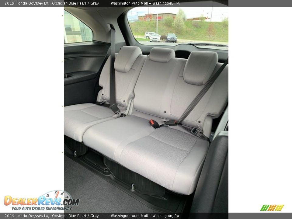 2019 Honda Odyssey LX Obsidian Blue Pearl / Gray Photo #17