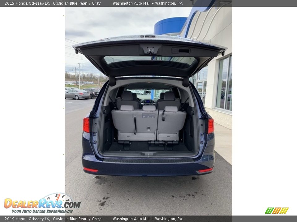 2019 Honda Odyssey LX Obsidian Blue Pearl / Gray Photo #18
