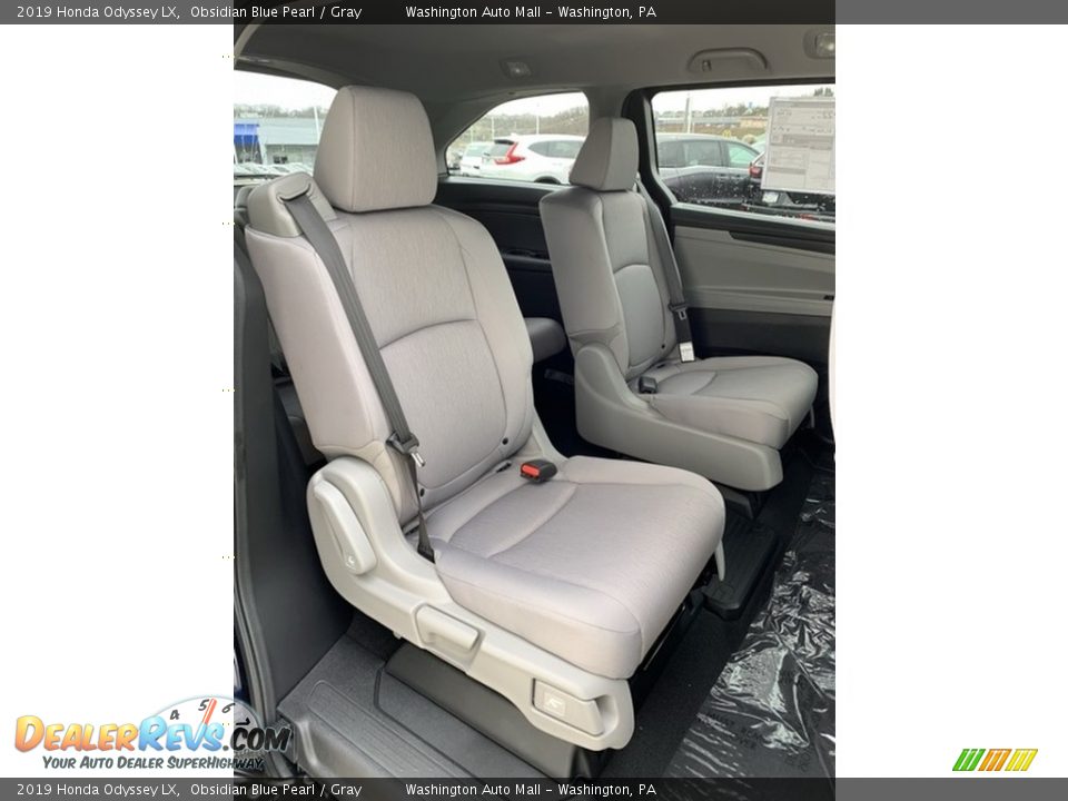 2019 Honda Odyssey LX Obsidian Blue Pearl / Gray Photo #20