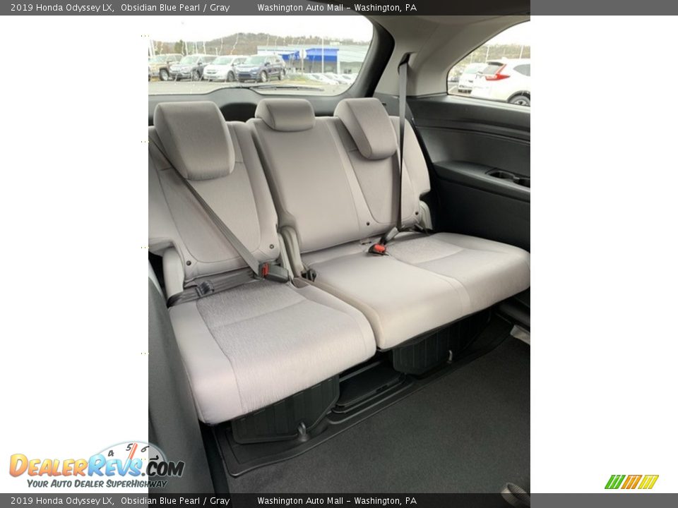 2019 Honda Odyssey LX Obsidian Blue Pearl / Gray Photo #21