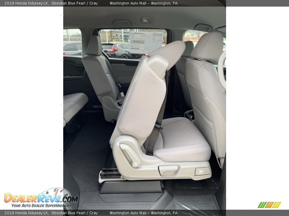 2019 Honda Odyssey LX Obsidian Blue Pearl / Gray Photo #22