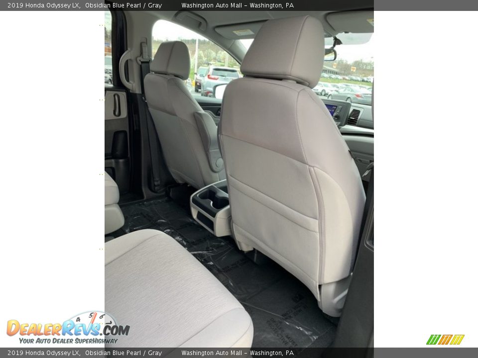 2019 Honda Odyssey LX Obsidian Blue Pearl / Gray Photo #23