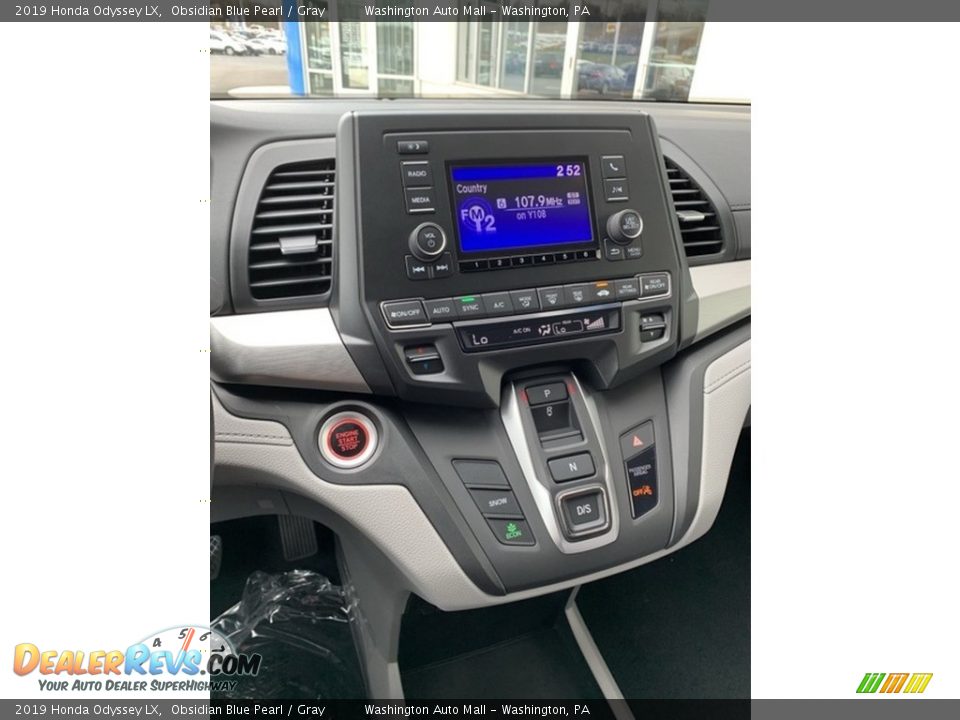 2019 Honda Odyssey LX Obsidian Blue Pearl / Gray Photo #29