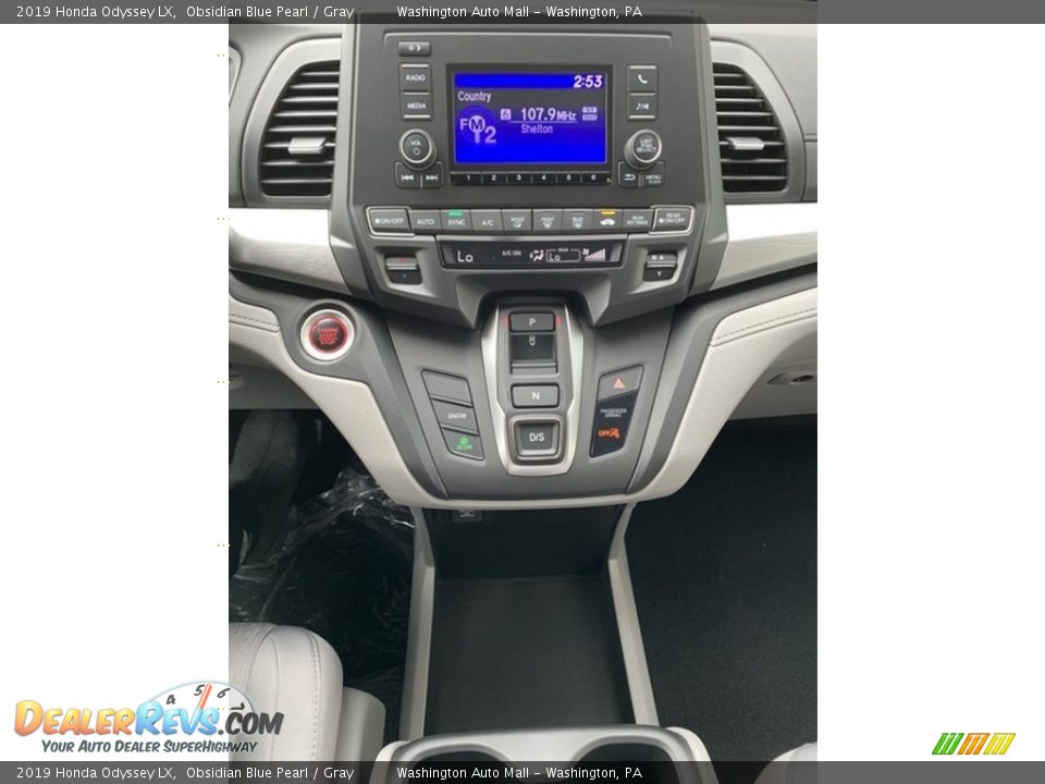 2019 Honda Odyssey LX Obsidian Blue Pearl / Gray Photo #31