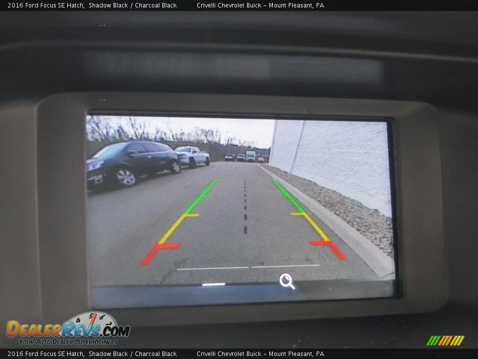 2016 Ford Focus SE Hatch Shadow Black / Charcoal Black Photo #17