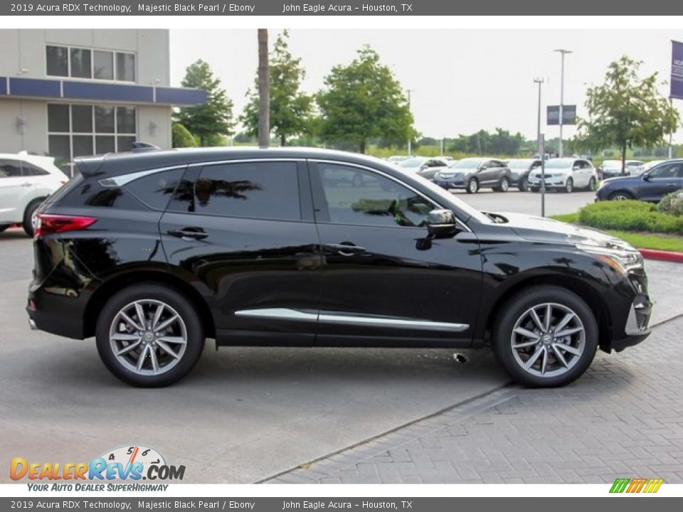 2019 Acura RDX Technology Majestic Black Pearl / Ebony Photo #8