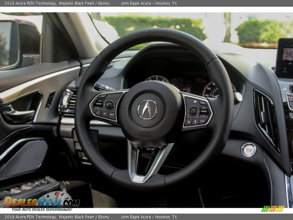 2019 Acura RDX Technology Majestic Black Pearl / Ebony Photo #29