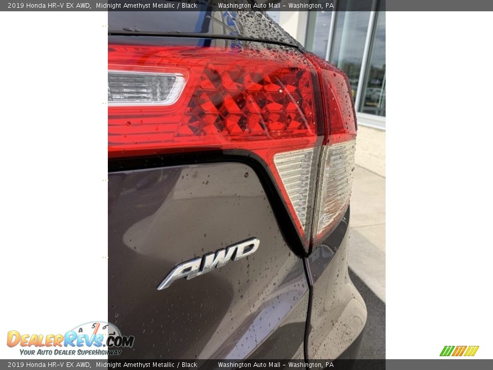2019 Honda HR-V EX AWD Midnight Amethyst Metallic / Black Photo #22