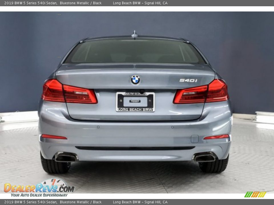 2019 BMW 5 Series 540i Sedan Bluestone Metallic / Black Photo #3
