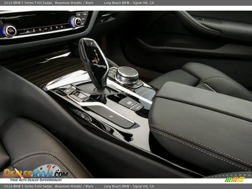 2019 BMW 5 Series 540i Sedan Bluestone Metallic / Black Photo #7