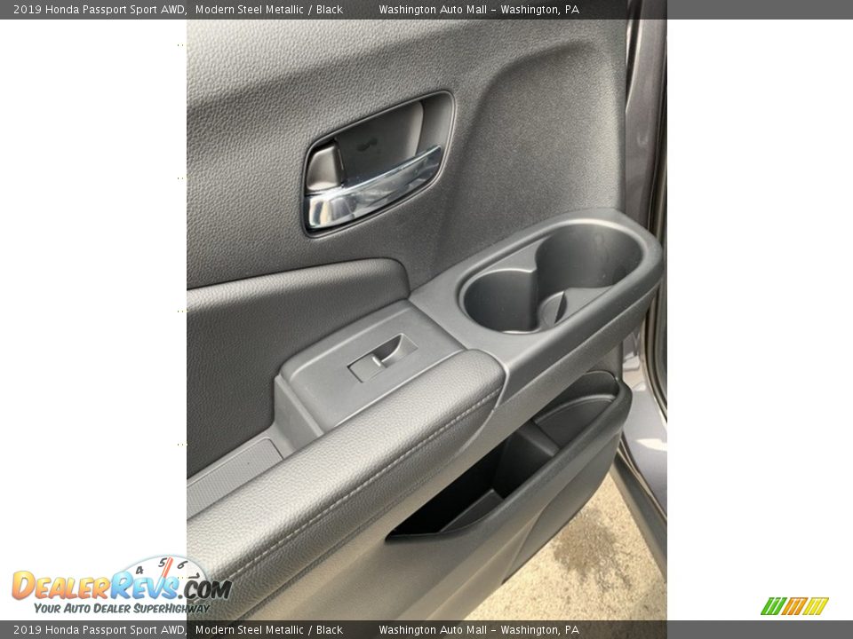 2019 Honda Passport Sport AWD Modern Steel Metallic / Black Photo #17